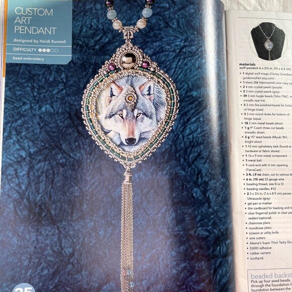 Bead & Button Magazine Jewelry Crafting Book u February 2019 Issue 149 - Picture 6 of 7